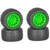 1/18 RC Tires for ARRMA 1/18 TYPHON GROM & GRANITE – Durable, High Grip, Multi-Color Options
