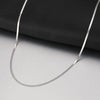 Stainless Steel Necklaces Herringbone Blade Snake Chain Light Luxury Unisex Clavicle Choker Men Necklace For Women Jewelry Gifts