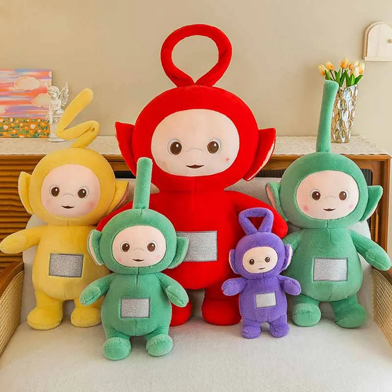 Miniso 30Cm Cute Antenna Baby Doll Girl Sleeping Doll Accompanying Cloth Doll Children Soothing Cartoon Doll Pillow