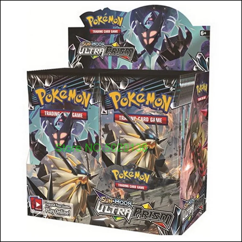 Pokemon Cards GX EX Hidden Fates English Trading Card Shining Game Versions 36 Pack Collection Toys