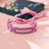 12 Colors Bohemia Friendship Tassel Bracelet for Women Fashion Cotton Rope Weaveing Summer Beach Boho Girl Bracelets