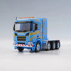 In Stock Masdi 1:64 Scania R650 Transport Vehicle Flatbed Trailer Alloy Miniature Diecast Model Trailer Car Model Custom Toys