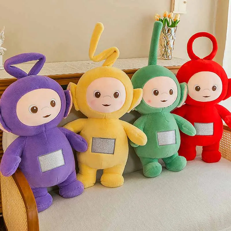 Miniso 30Cm Cute Antenna Baby Doll Girl Sleeping Doll Accompanying Cloth Doll Children Soothing Cartoon Doll Pillow