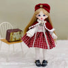 New Elegant 30cm Doll Clothes Pretty Casual Doll Dress Cute 1/6 BJD Doll Outfit Set