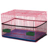 Mesh Bird Cage Cover Shell Skirt Net Easy Cleaning Catcher Guard Bird Cage Stretchy Mesh Parrot Bird Cage Net Jaula Para Pajaros