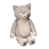 Japanese Soft Cat Doll Plush Toy Sleeping Pillow Cushion Birthday Gift Girl Accompany Little Black Kitten Home Decoration