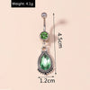 Fashion Fruit Cherry Belly Button Rings Sexy Navel Rings Belly Piercing Body Jewelry for Women Girl Party Holiday Jewelry Gifts