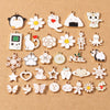 10pcs/Lot Random Mix Animal Charms Enamel Heart Flower Pendants for Jewelry Making DIY Earrings Necklace Craft Supplies