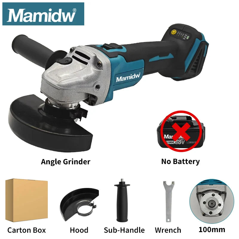 Lithium Electric Angle Grinder Rechargeable