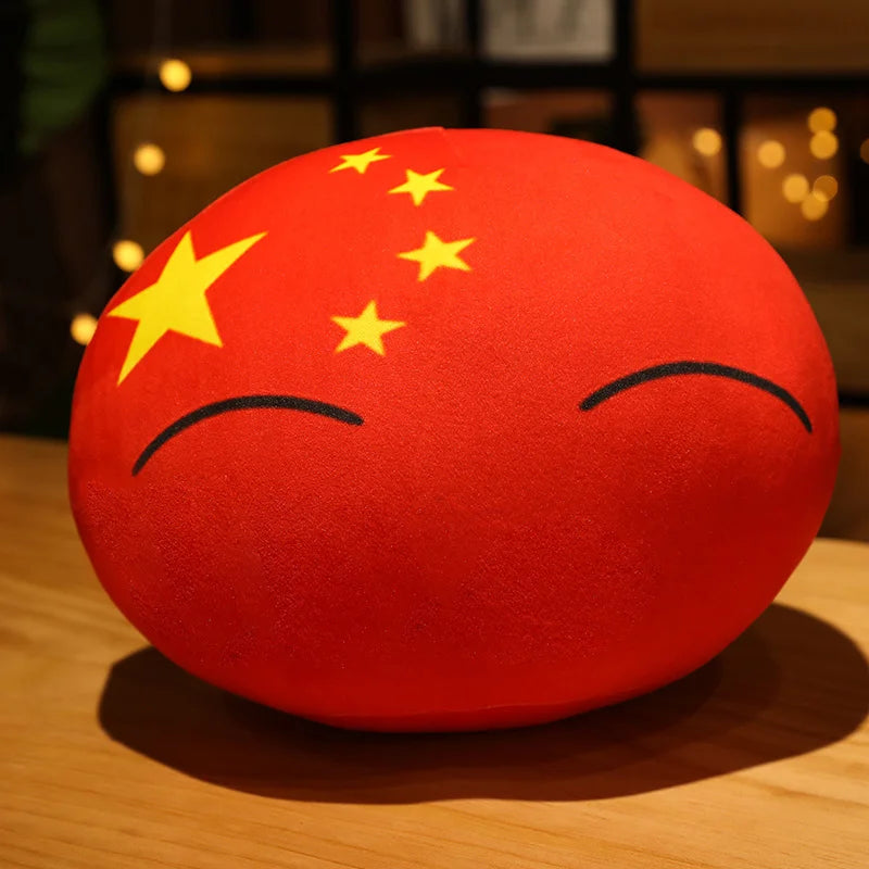 20-40cm Stuffed Polandball Pillow Countryball Japan United Nation Ukraine Switzerland Germany Italy Plush Toy Kawaii Kid's Gifts