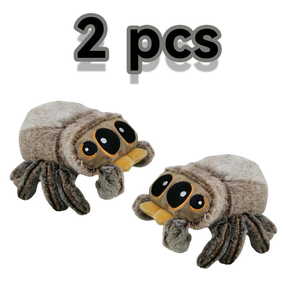 Stuffed Soft Animals Plushies Spider Toy Black Little Lucas Simulated Pillow Doll Anime Game Room Pillow Decora Kid Gift