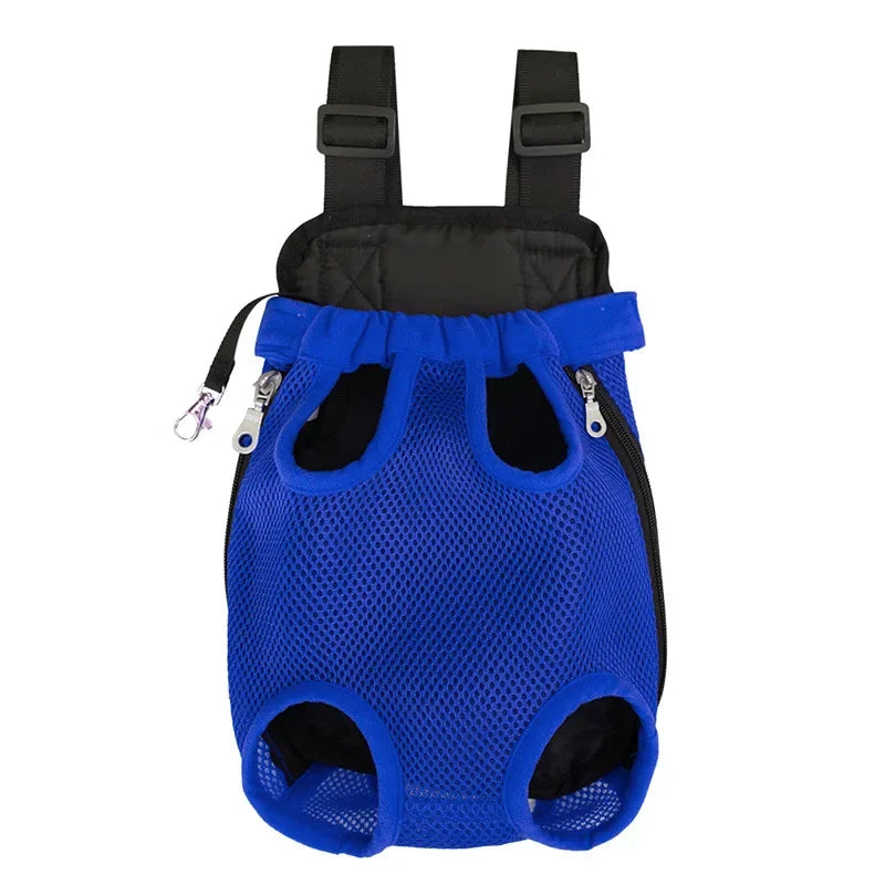 Pet Backpack Portable Portable Cat Double Shoulder bag Outdoor Travel Dog Carrier Bag Pet Dog Front Bag Mesh Backpack