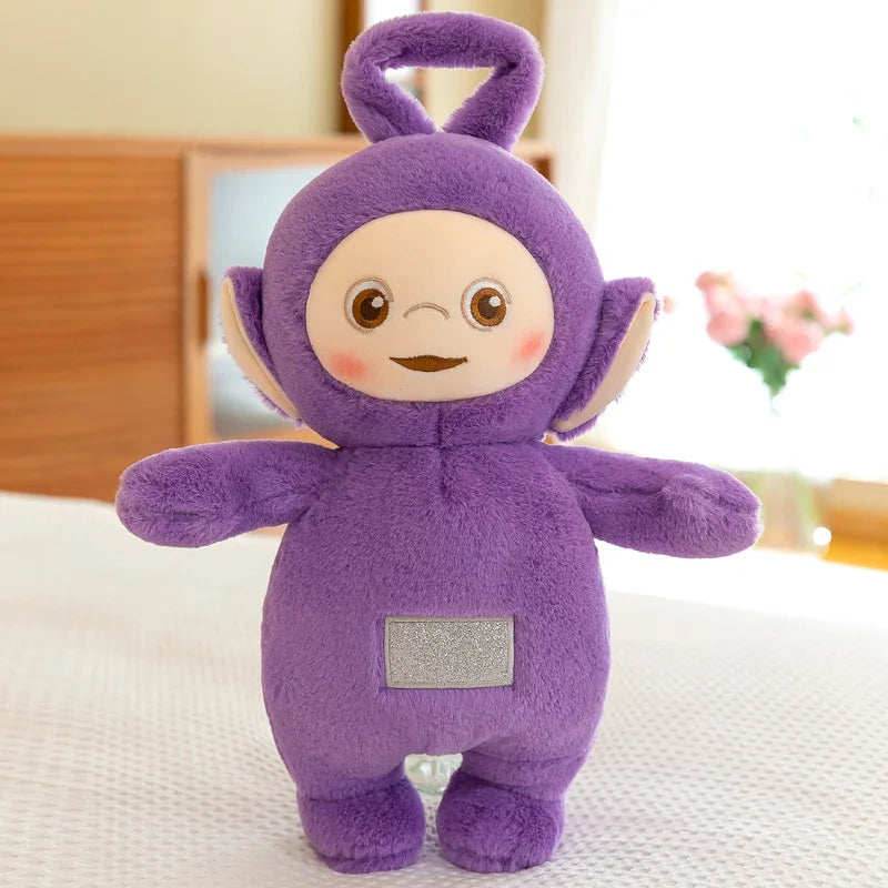 Miniso 30Cm Cute Antenna Baby Doll Girl Sleeping Doll Accompanying Cloth Doll Children Soothing Cartoon Doll Pillow