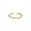 ANDYWEN 925 Sterling Silver Gold Twist Chain Resizable Rings Women Fine Jewelry 2021 Fine Jewelry Clips Party Circle Luxury Jewe