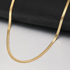 Stainless Steel Necklaces Herringbone Blade Snake Chain Light Luxury Unisex Clavicle Choker Men Necklace For Women Jewelry Gifts