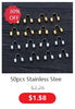 20pcs 16x9mm No Fade 316 Stainless Steel Double Loops Hand Charms Pendant DIY Jewelry Findings Connector for Necklace Bracelet