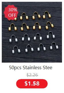 20pcs 16x9mm No Fade 316 Stainless Steel Double Loops Hand Charms Pendant DIY Jewelry Findings Connector for Necklace Bracelet