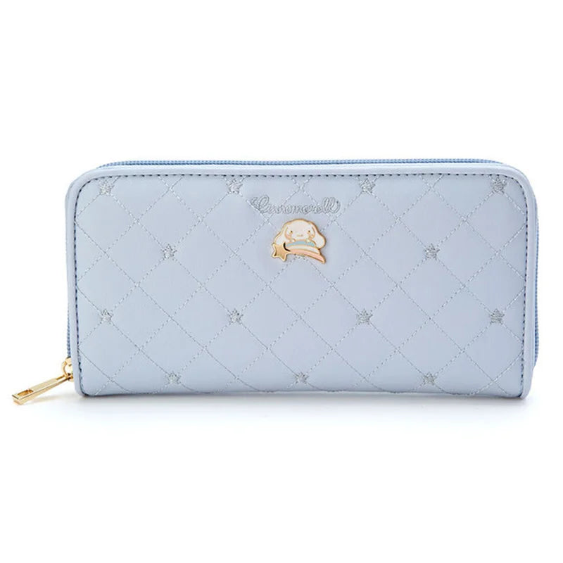 MINISO Kawaii Hello Kitty Wallet Keychains Sanrio Pochacco My Melody ACGN Cards Bag Kuromi Coin Anime Bag