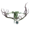 Unique Branch Headband with Pendant Christmas Headpiece Ethnic Forehead Jewelry for Women Prom Party