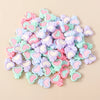 15pcs New Mix Kawaii Summer Vacation Pink Flower Heart Butterfly Ice Cream Star Resin Earrings Charms Diy Jewelry Making Pendant