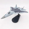 1/100 Scale Diecast Metal Alloy Airplane Model Russian SU57 Aircraft Model Su-57 Plane Model Toy Adult boys Souvenir