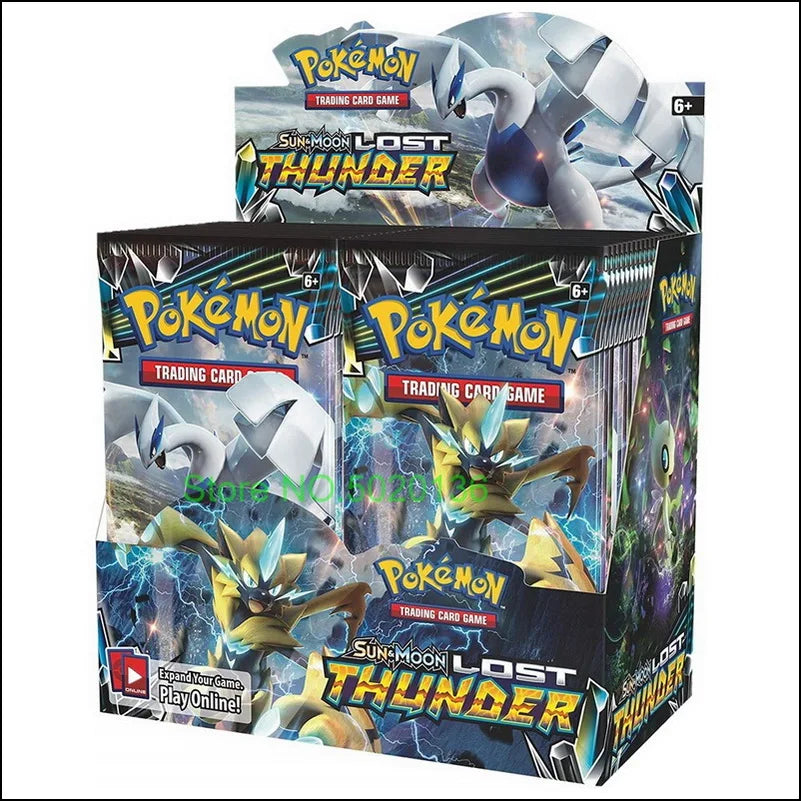 Pokemon Cards GX EX Hidden Fates English Trading Card Shining Game Versions 36 Pack Collection Toys