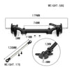 Metal Front Axle Steering Assembly Link Pole Linkage Rod No Power for Tamiya 1/14 RC Truck Tractor Car Upgrades Parts