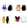 35mm Cute Pear Brooch (Safty Pin) Laser cut Acrylic Jewelry For Baby Girl Gift