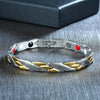 Dragon Pattern Magnetic Therapy Bracelet For Women Power Therapy Magnets Bracelets Bangles For Women Men
