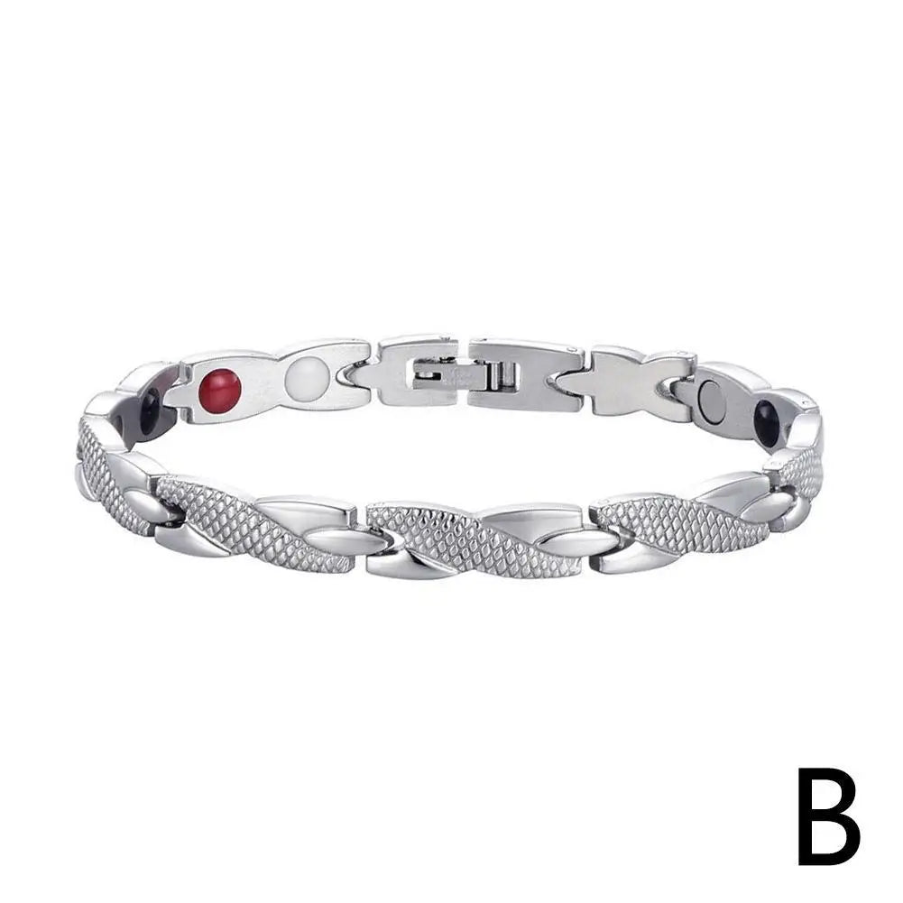 Dragon Pattern Magnetic Therapy Bracelet For Women Power Therapy Magnets Bracelets Bangles For Women Men