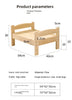 summer and winter four-season universal floor-standing wooden removable and washable princess bed cat bed