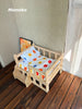 Royal Solid Wood Pet Throne Year-Round Luxury Bed for Teddies and Bichons Non-Toxic Safe Kitty Castle SnUgly Secure Comfort Zone