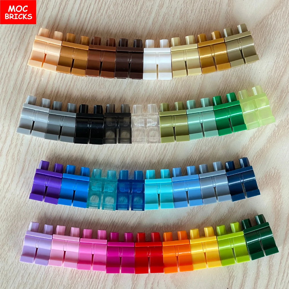 8pcs/lot MOC Bricks Blank Pants legs Body Wear Figure Accessory Assembled Building Blocks Toy Kids Plastic Dolls