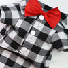 Classical Dog T-Shirts Bowtie Plaid Thin Summer Breathable Dog Clothes for Small Large Dogs Chihuahua Puppy Pet Cat Vest Yorkies