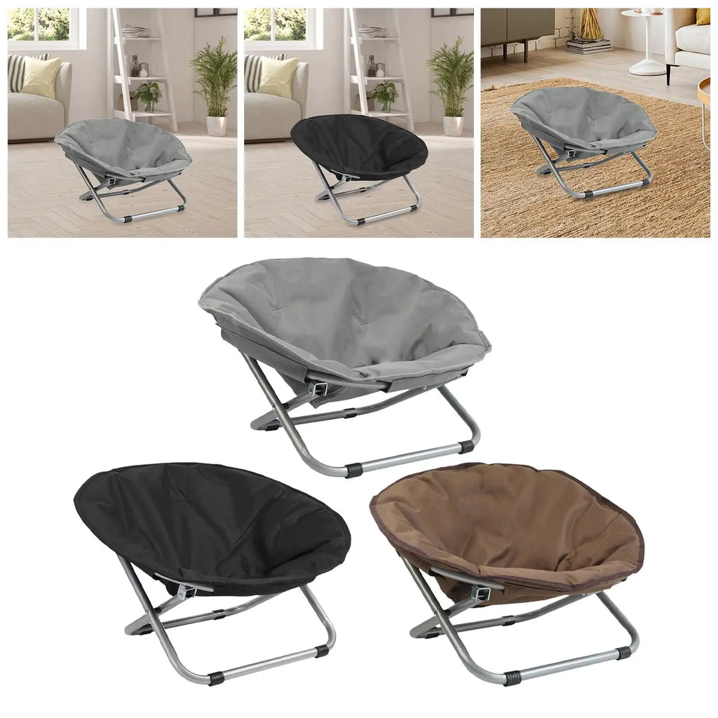 Elevated Dogs Bed, Foldable Raised Bed, Rest Sofa Scratch Resistant Sleeping Furniture, Iron Frame Cozy Cot Comfortable Chair