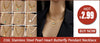 DIEYURO 316L Stainless Steel Roman Numeral Dial Pendant Necklace For Women New Trend Girls 2-Chain Choker Birthday Jewelry Gifts