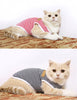 Summer Cotton Cat Puppy Vest Classic Stripes Pet Sleeveless T-shirt for Small Dogs Cats Kitten Clothing Outfit ropa para gatos