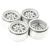 AXSPEED 4Pcs Metal 1.9"/2.2inch Beadlock Wheel Rims 25/35mm for Axial SCX10 Wraith TRX-4 D90 1/10 RC Crawler Car Upgrade Parts