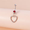 Fashion Fruit Cherry Belly Button Rings Sexy Navel Rings Belly Piercing Body Jewelry for Women Girl Party Holiday Jewelry Gifts