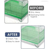 Mesh Bird Cage Cover Shell Skirt Net Easy Cleaning Catcher Guard Bird Cage Stretchy Mesh Parrot Bird Cage Net Jaula Para Pajaros