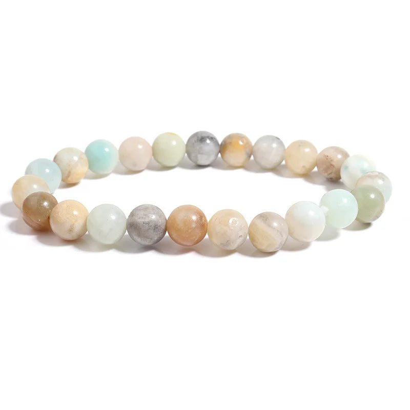 1 Piece Of Depression Healing Crystal Stone Bracelet. Dendritic Agate. Relieves Stress, Enhances Confidence And Eliminates Worry