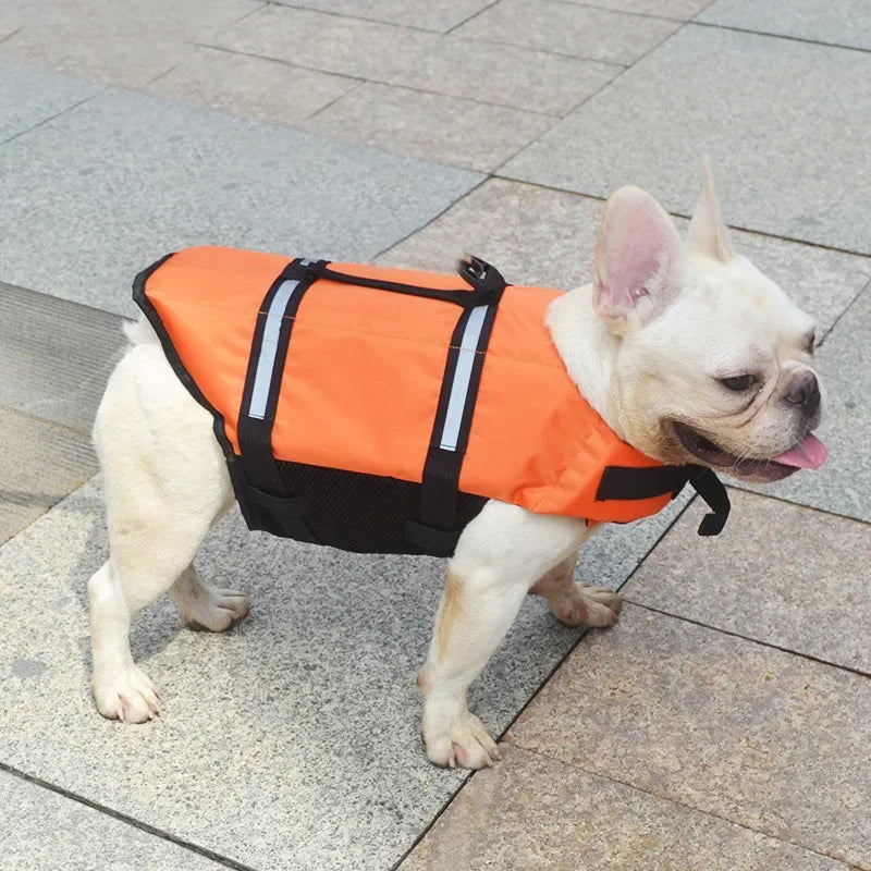 Dog Life Vest Jacket Reflective Summer Pet Clothes Puppy Swimwear Dog Life Jacket Safety Swimming Suit Dog Supplies