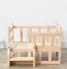 Royal Solid Wood Pet Throne Year-Round Luxury Bed for Teddies and Bichons Non-Toxic Safe Kitty Castle SnUgly Secure Comfort Zone