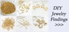 18K Gold Plated Brass Huggie Earring Hooks with Loop Round Ear Post with Open Jump Ring For DIY Earrings Making Components