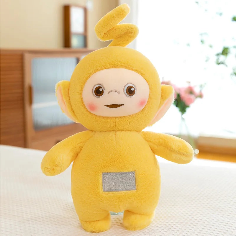 Miniso 30Cm Cute Antenna Baby Doll Girl Sleeping Doll Accompanying Cloth Doll Children Soothing Cartoon Doll Pillow