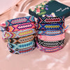 12 Colors Bohemia Friendship Tassel Bracelet for Women Fashion Cotton Rope Weaveing Summer Beach Boho Girl Bracelets