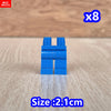 8pcs/lot MOC Bricks Blank Pants legs Body Wear Figure Accessory Assembled Building Blocks Toy Kids Plastic Dolls