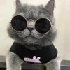 Cat Sunglasses Summer Outdoor Puppy UV Protection Sunglasses Dolls Sun Glasses Small Dog Cosplay Photo Props Cute Pet Sunglasses
