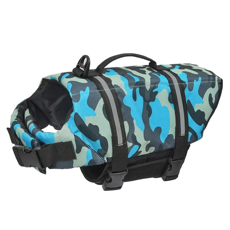 Dog Life Vest Jacket Reflective Summer Pet Clothes Puppy Swimwear Dog Life Jacket Safety Swimming Suit Dog Supplies