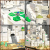 The Rings Minas White City Tirith Street View Assembly Model Building Block Movie Scene Architecture Puzzle Toys For Boys Gifts